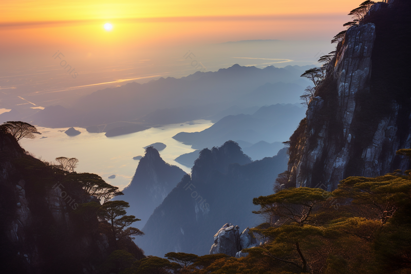 国家5A级景区江西庐山景区含鄱口,高清,摄影图,摄影图片,图片大全,摄影图免费下载
